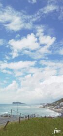 稲村ヶ崎から見た空