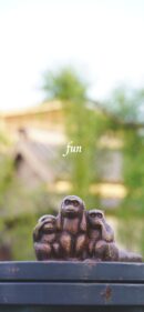 見ザル聞かザル言わサル