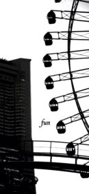 ランドマークと観覧車