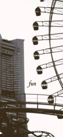 ランドマークと観覧車