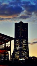 ランドマークと赤レンガ倉庫