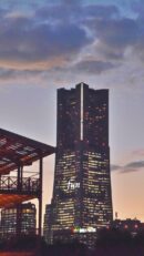 ランドマークと赤レンガ倉庫