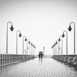 YouTubeのサムネイルサイズ雨の風景画像を配信中