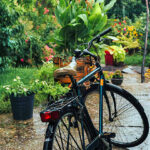 iPhone11・Xrの雨の風景の壁紙を配信中