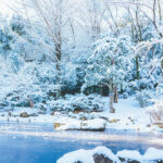 iPad10.2インチのロック画面等の冬の壁紙